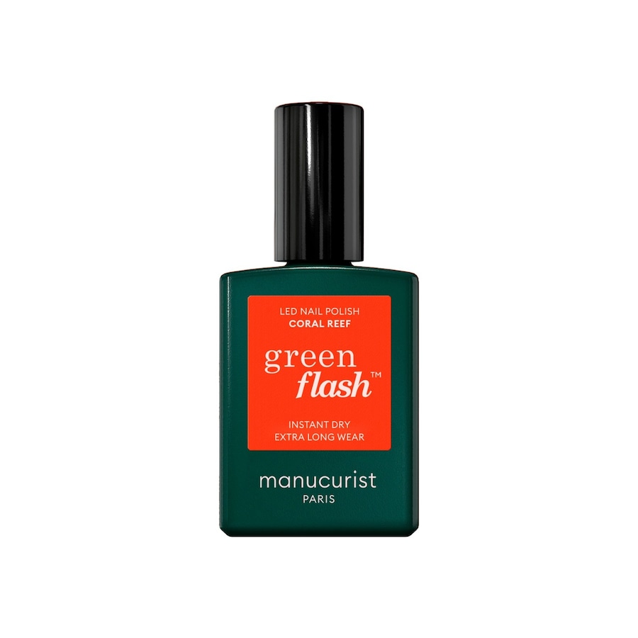 manucurist green flash LED gel Lakiery do paznokci 15 ml FA4031 - ORANGE