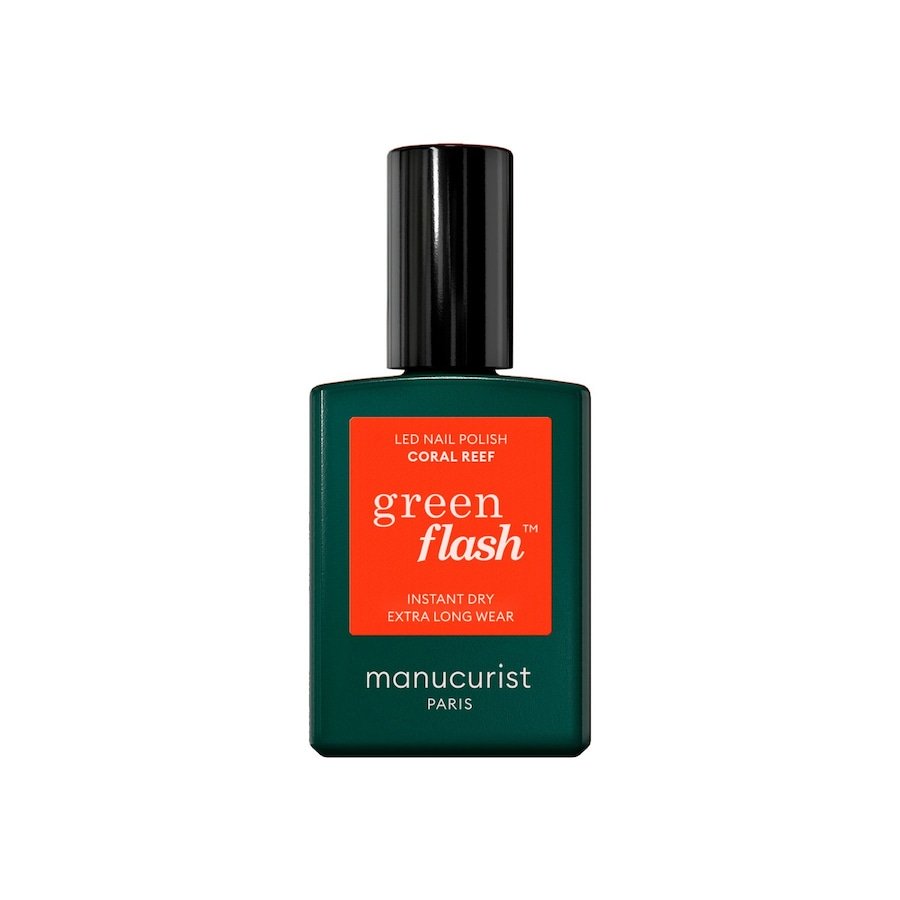 manucurist green flash LED gel Lakiery do paznokci 15 ml FA4031 - ORANGE