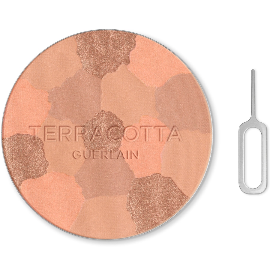 Guerlain Terracotta Light Puder z 96% składników pochodzenia naturalnego Wkład wymienny Konturowanie twarzy 10 g 01 Light Warm