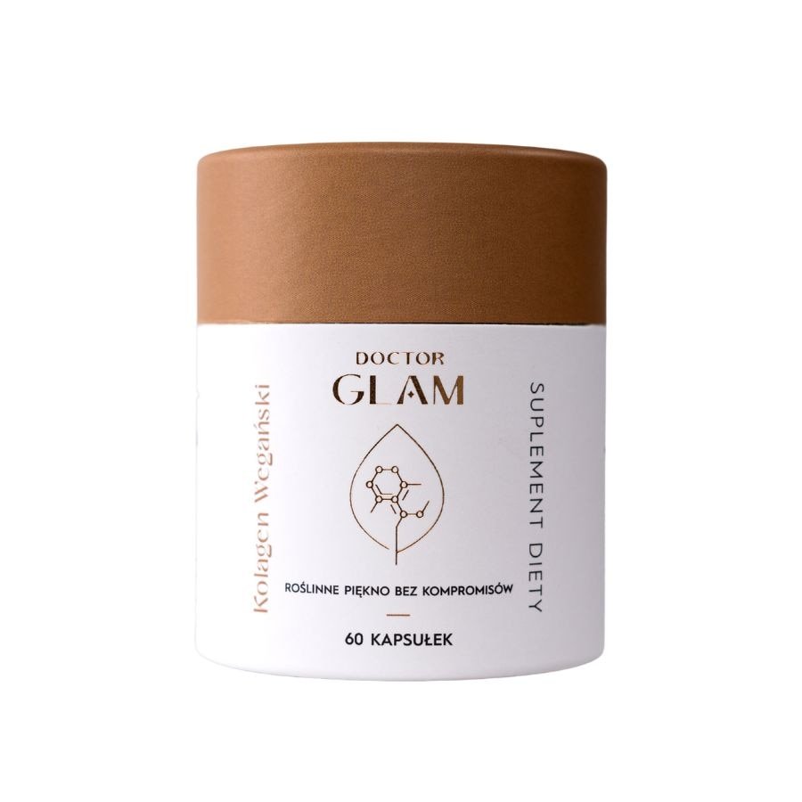 Doctor Glam Suplement diety Kolagen wegański Piękne włosy 60 ct