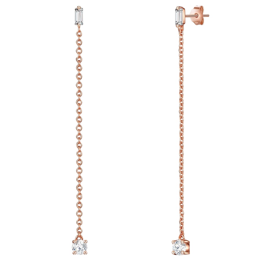 Glanzstücke München Kolczyki wiszące srebrne srebro wysokiej próby Cyrkonia srebrny 1 ct Damski