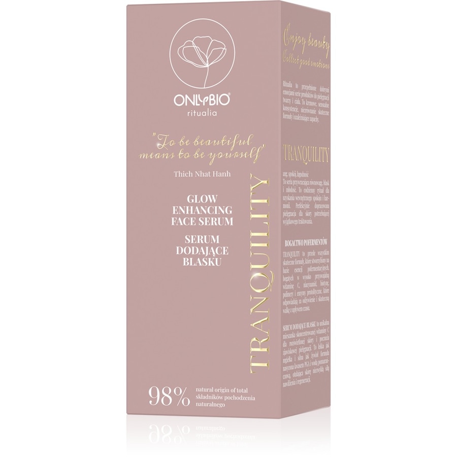 OnlyBio Ritualia TRANQUILITY Cytrusowe serum uwalniające blask/ Serum dodające blasku Serum z witaminą c 30 ml