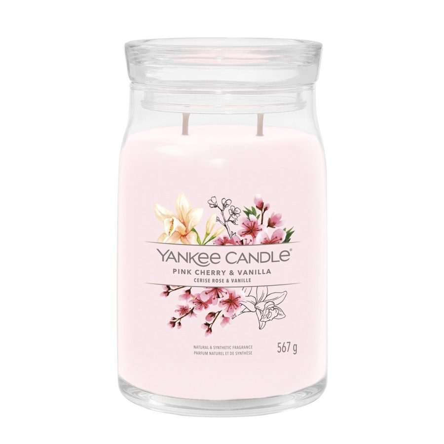 YANKEE CANDLE PINK CHERRY & VANILLA Świeczki 567 g