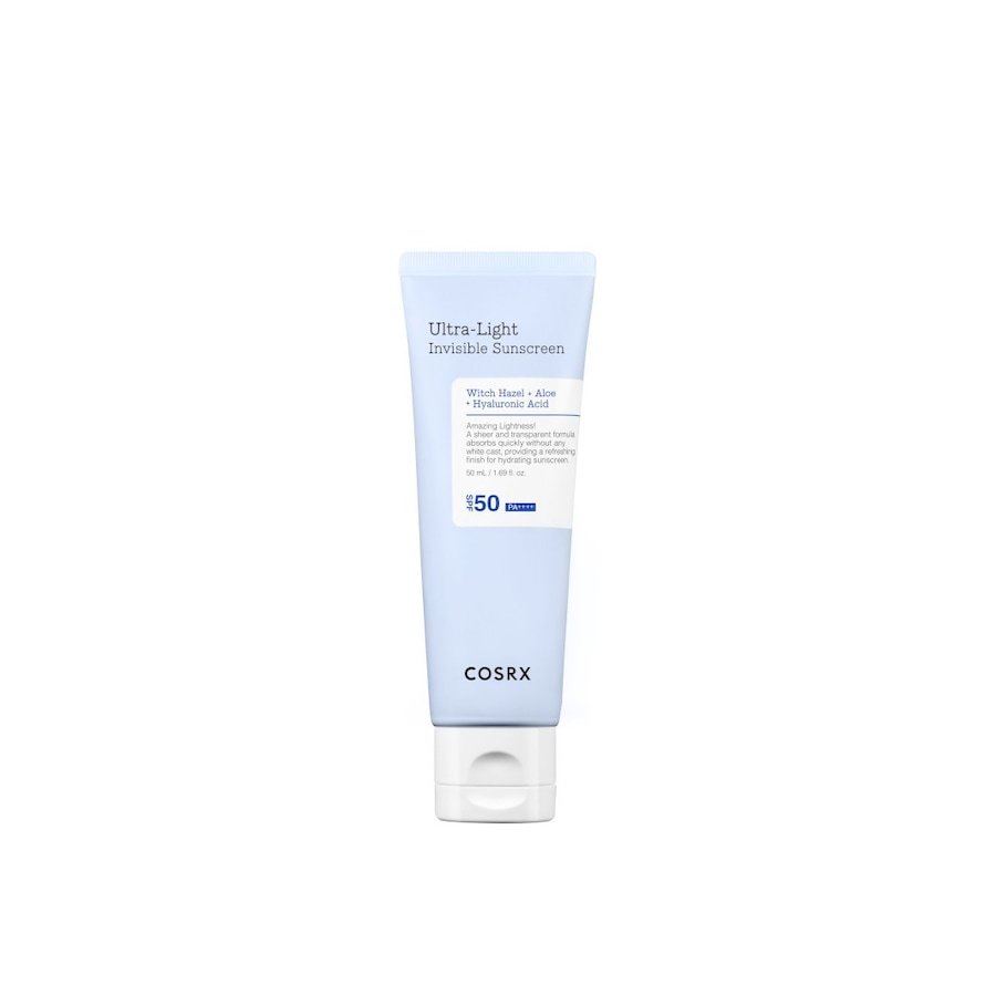 Cosrx Invisible Ultra-Light Sun Cream SPF50 pa++++ Ochrona przeciwsłoneczna 50 ml