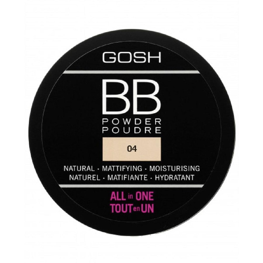 Gosh Copenhagen BB Powder puder prasowany do twarzy Pudry 6,5 g 04 Beige