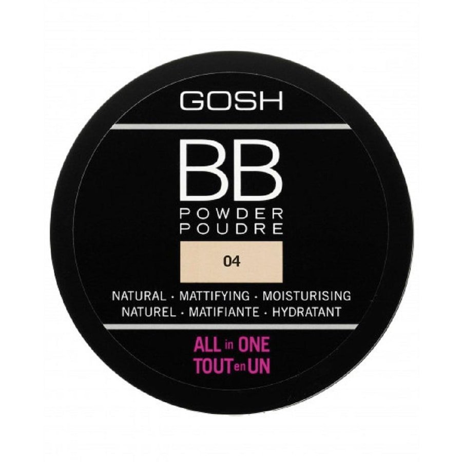Gosh Copenhagen BB Powder puder prasowany do twarzy Pudry 6,5 g 04 Beige