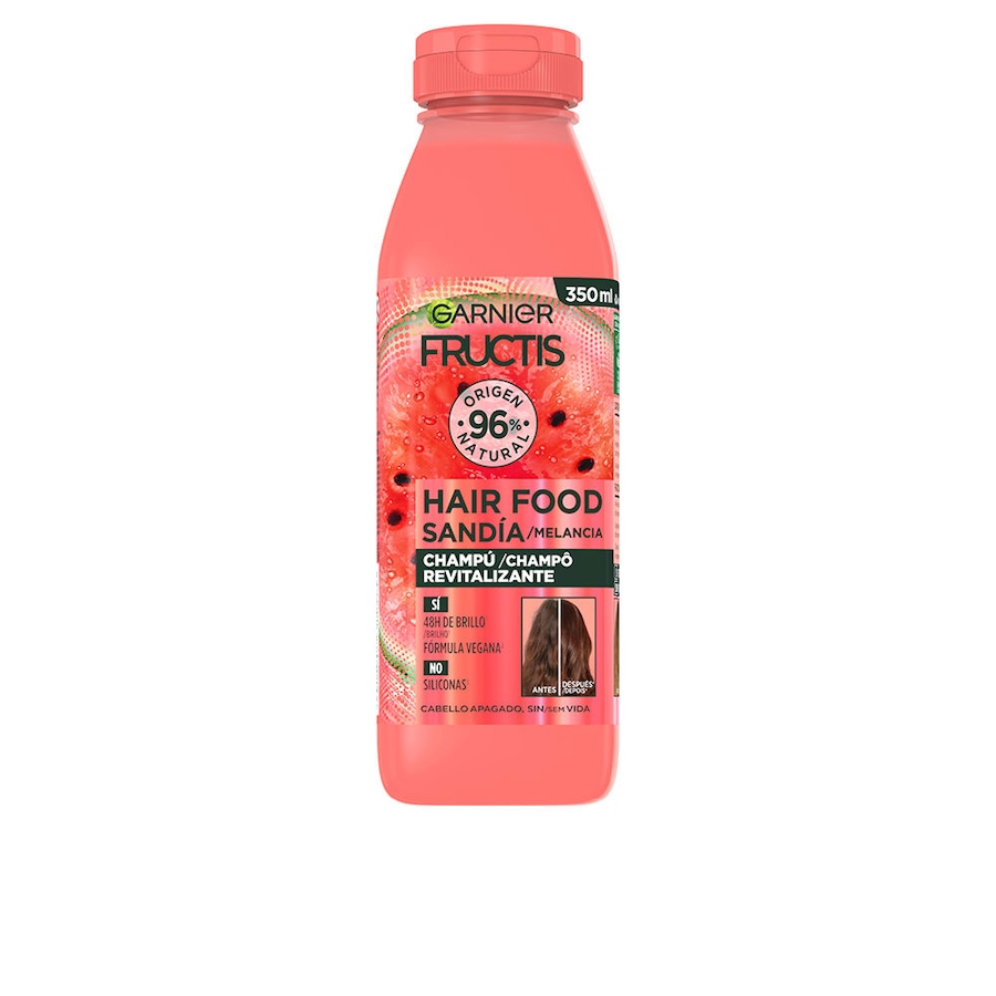 Garnier Szampon rewitalizujący FRUCTIS HAIR FOOD WATERMELON Szampony 350 ml
