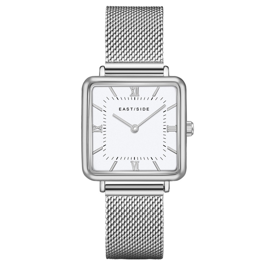 EASTSIDE Zegarek kwarcowy Grand Srebrny Stal nierdzewna Srebrny Zegarki damskie 1 ct Damski