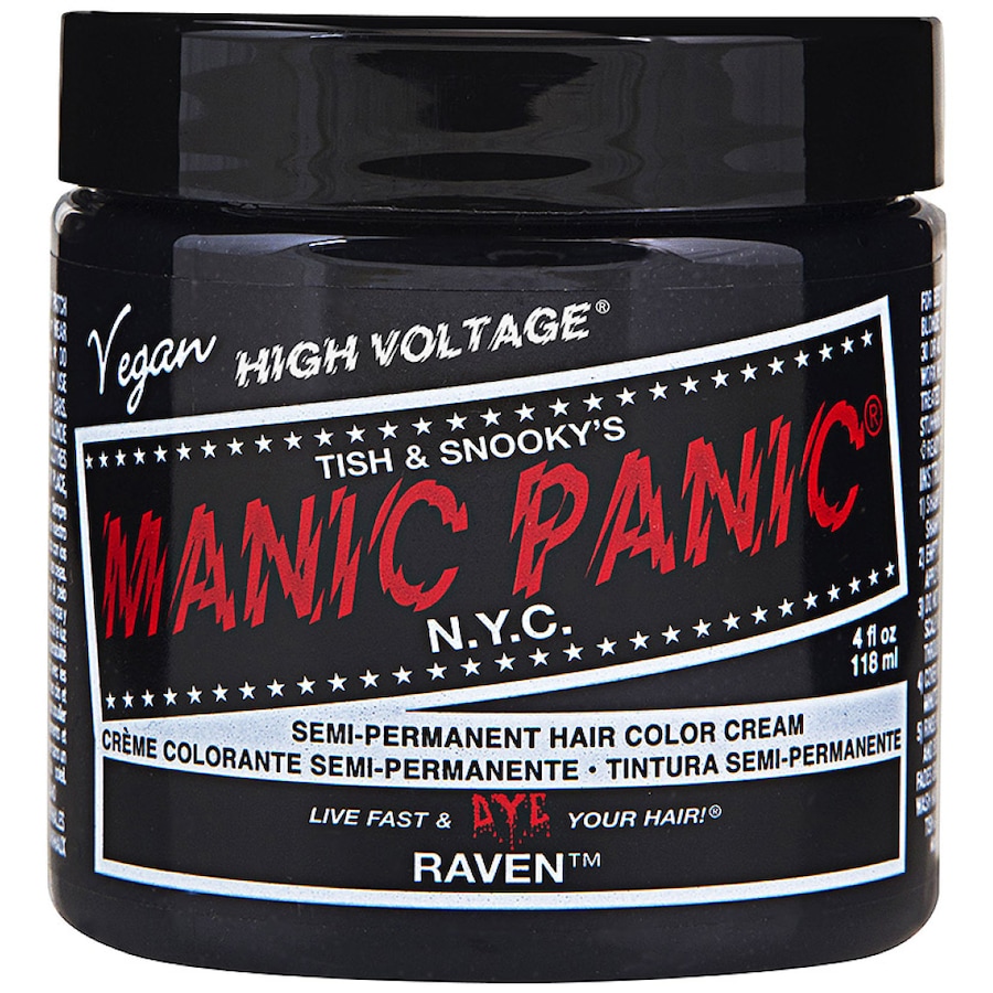 Manic Panic Classic High Voltage Farby do włosów 118 ml Czarny