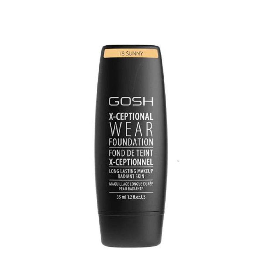 Gosh Copenhagen X-Ceptional Wear Foundation Long Lasting Makeup Podkłady 30 ml 18 Sunny