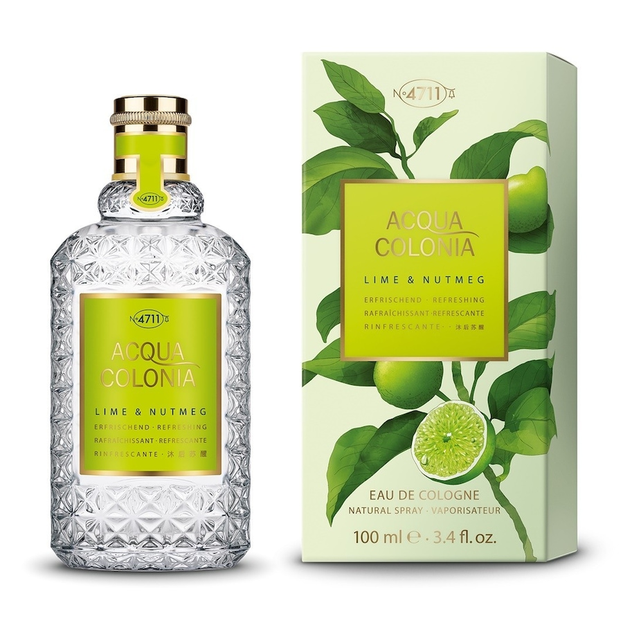 4711 Acqua Colonia Limonka i Gałka Muszkatołowa Eau de Cologne Splash & Spray Woda kolońska 100 ml
