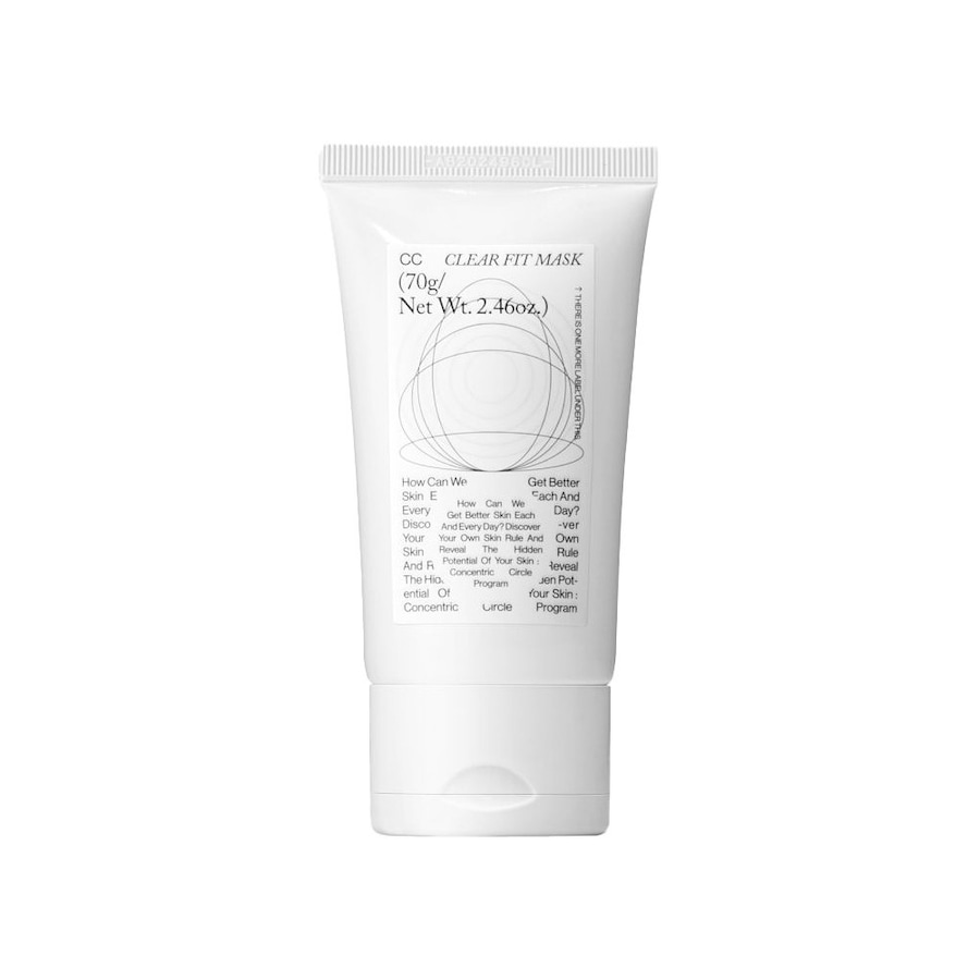 Shangpree CC CLEAR FIT MASK Maska typu wash-off Maseczki oczyszczające 70 g