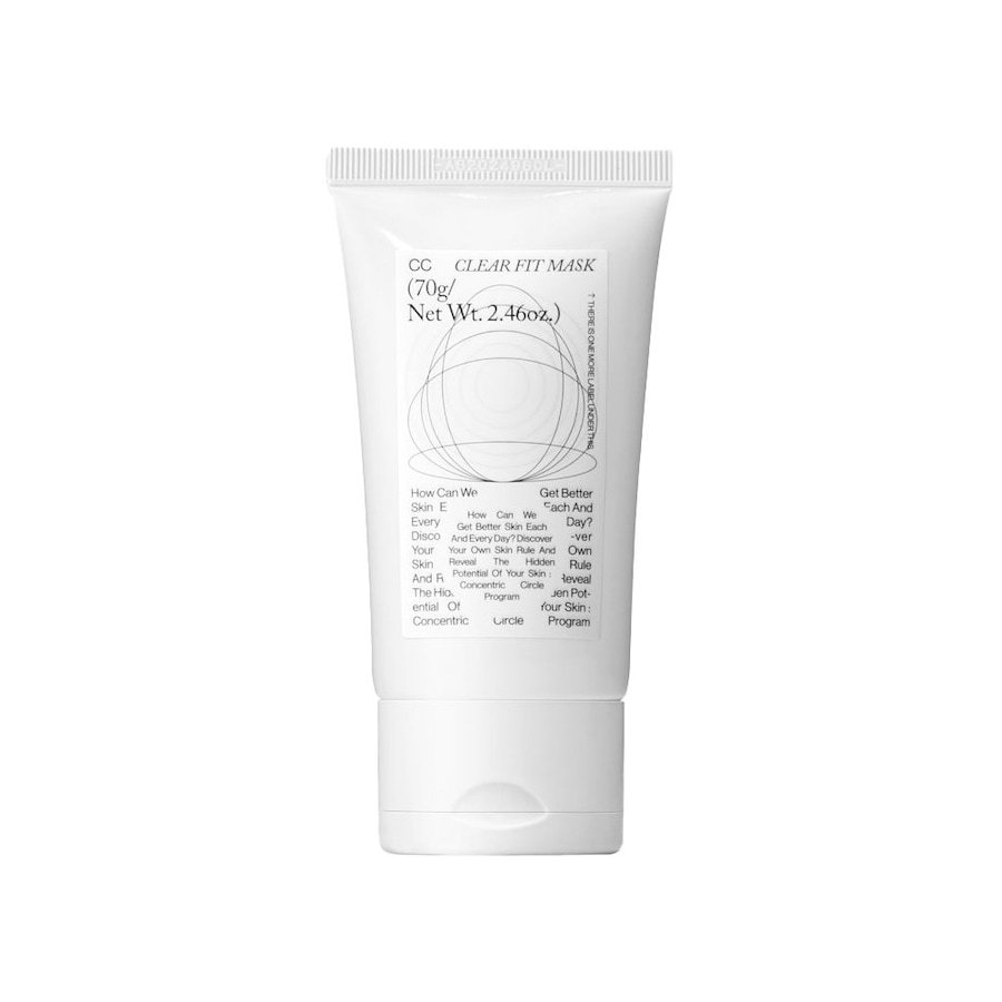 Shangpree CC CLEAR FIT MASK Maska typu wash-off Maseczki oczyszczające 70 g