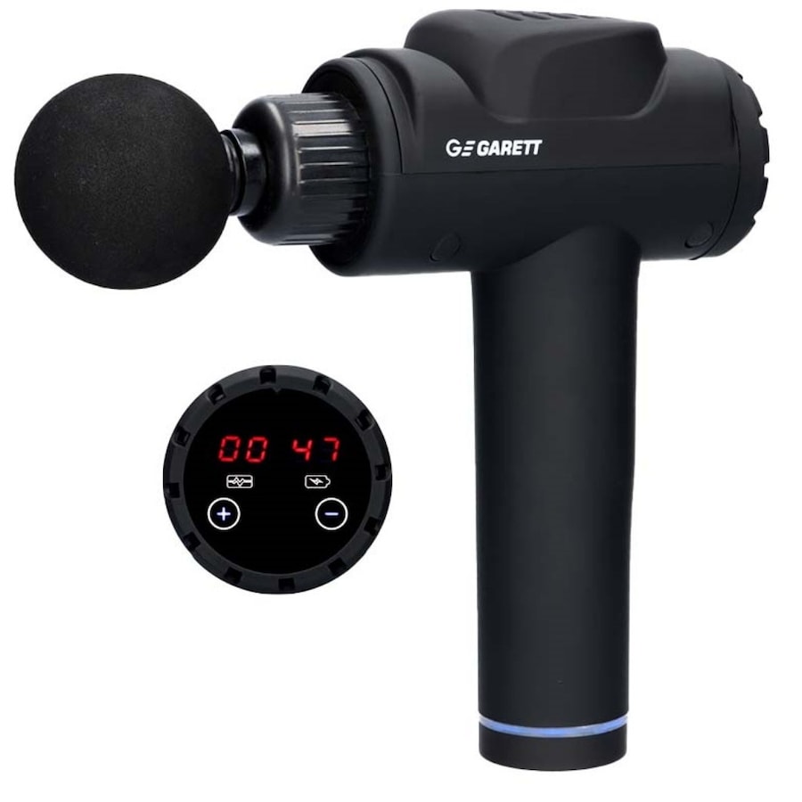 GARETT BEAUTY Pistolet do masażu Garett Beauty Powerful czarny Urządzenia do masażu twarzy 1 ct