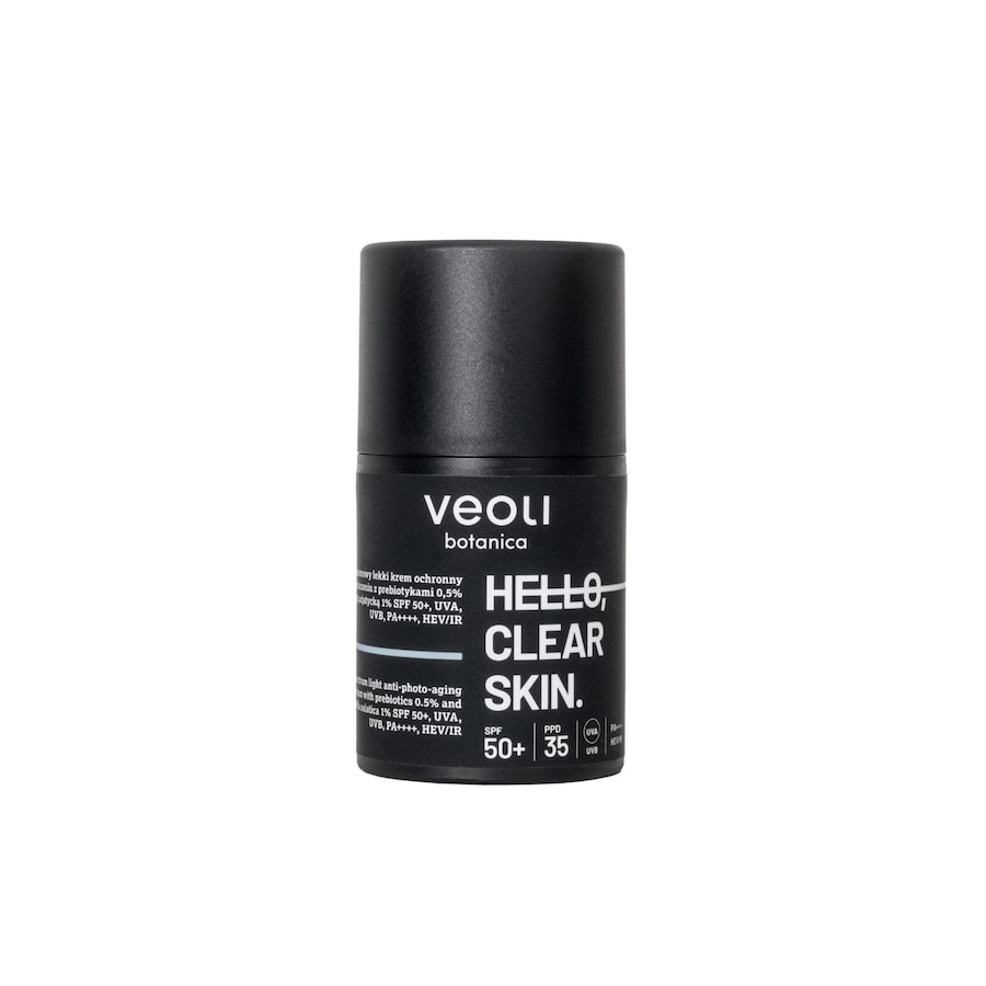Veoli Botanica HELLO, CLEAR SKIN Ochrona przeciwsłoneczna 50 ml