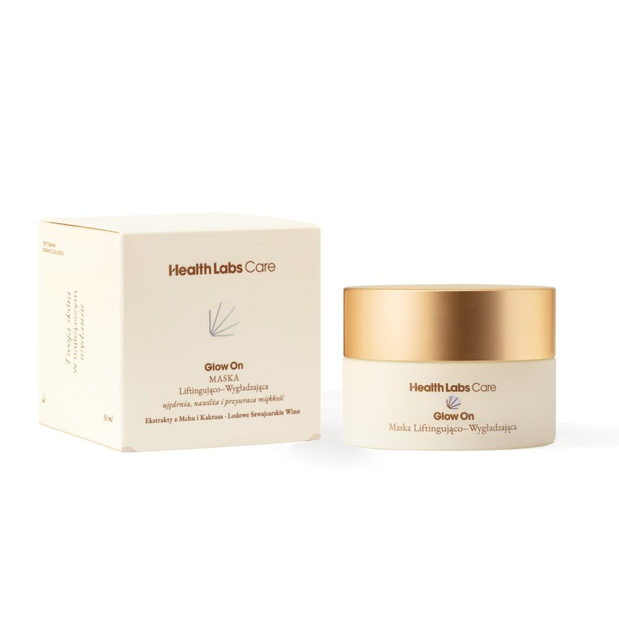 Health Labs Care Glow On Maska Liftingująco-Wygładzająca Maseczki przeciwzmarszczkowe 50 ml