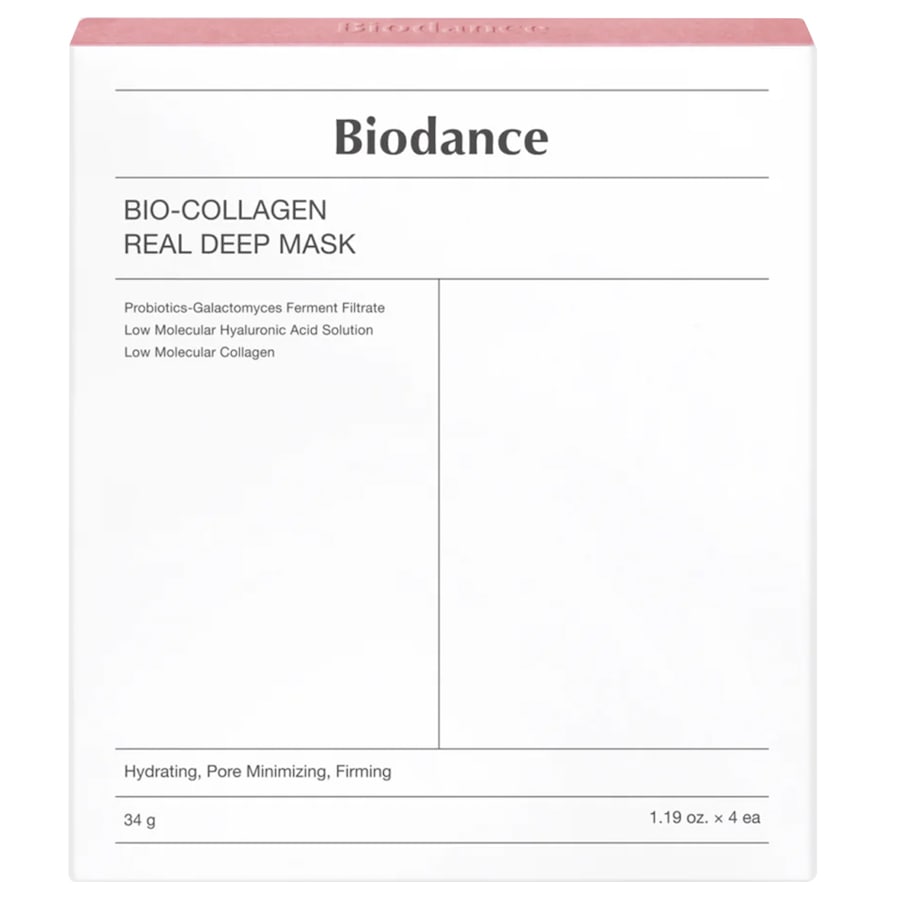 Biodance Bio Collagen-Real Deep Mask Maseczki w płachcie 4 ct