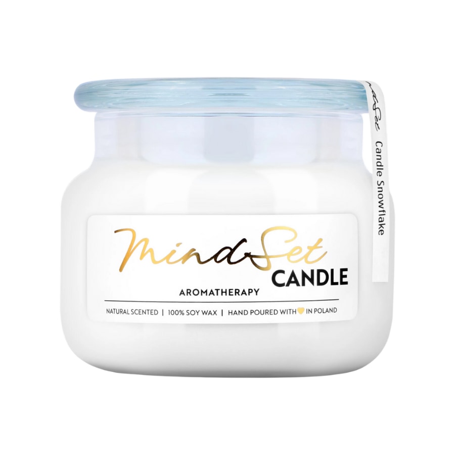 Mindset Cosmetics Świeca zapachowa Snowflake Świeczki 450 ml