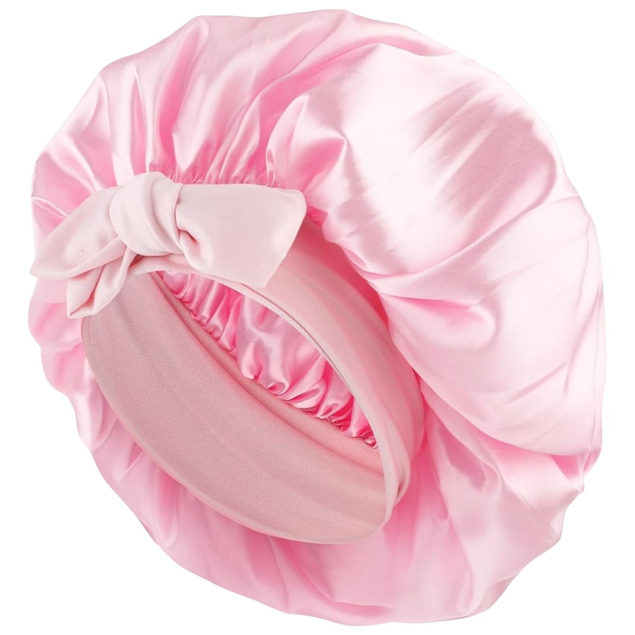 SOHO Makena Czepek Satynowy na Noc Opaski do włosów 1 ct Srebrny