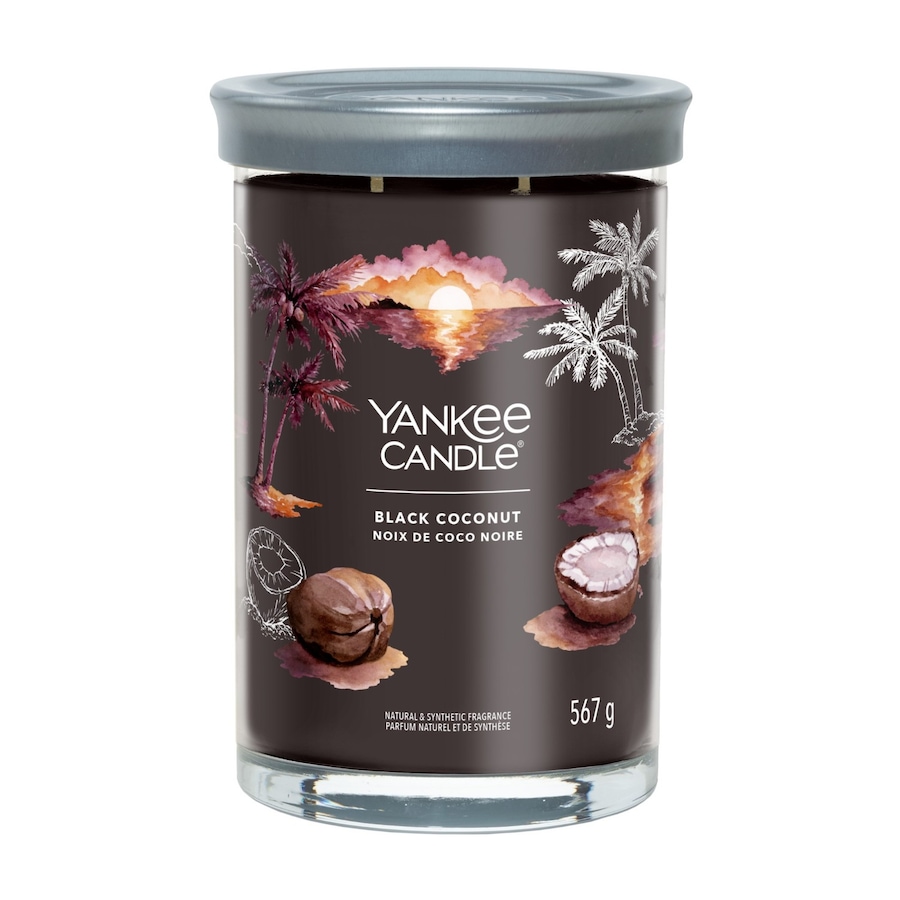 YANKEE CANDLE Jar Black Coconut Świeczki 567 g