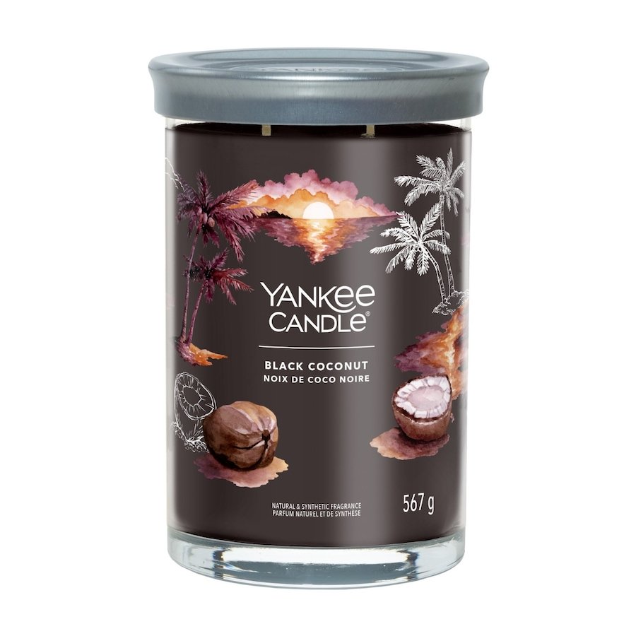 YANKEE CANDLE Jar Black Coconut Świeczki 567 g
