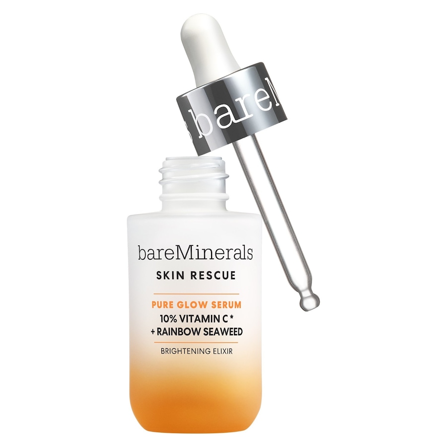 bareMinerals SKIN RESCUE Pure Glow Serum przeciwzmarszczkowe 30 ml Koralowy