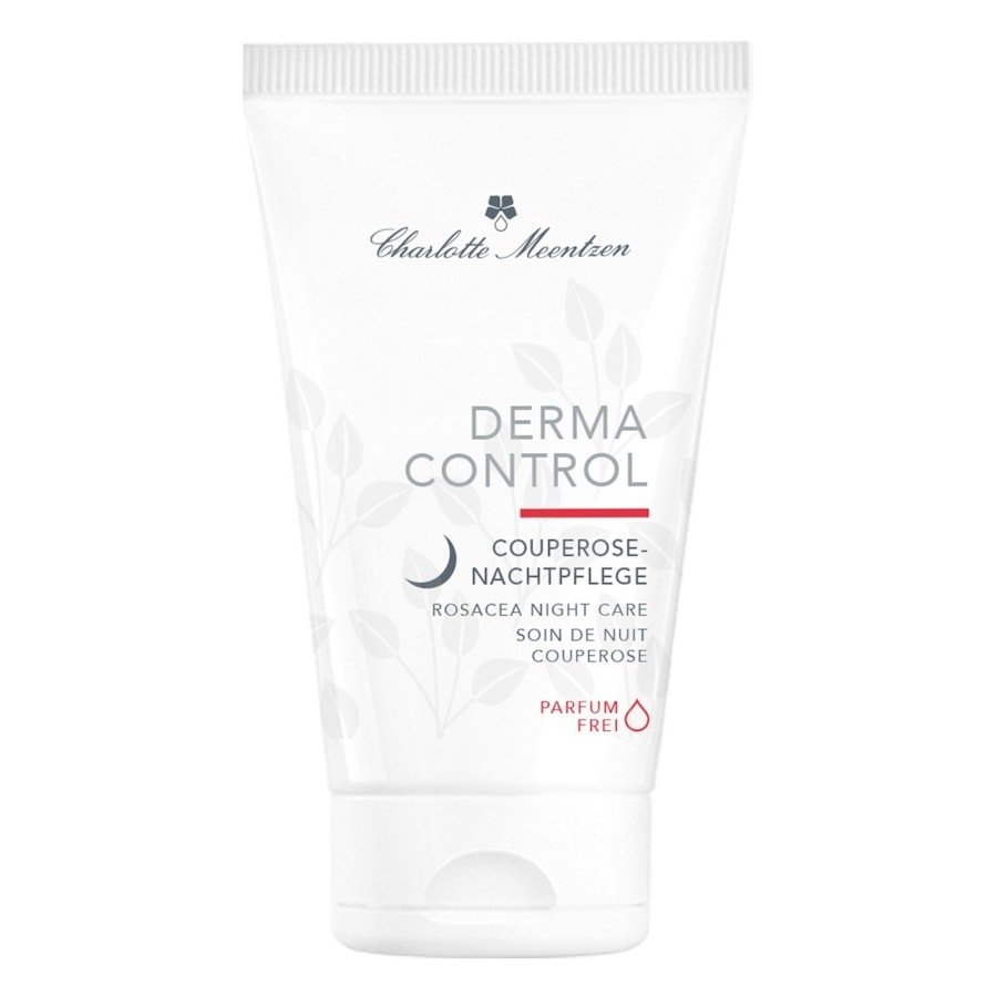 Charlotte Meentzen Pielęgnacja specjalna Krem na noc do cery naczynkowej Kremy na dzień 50 ml