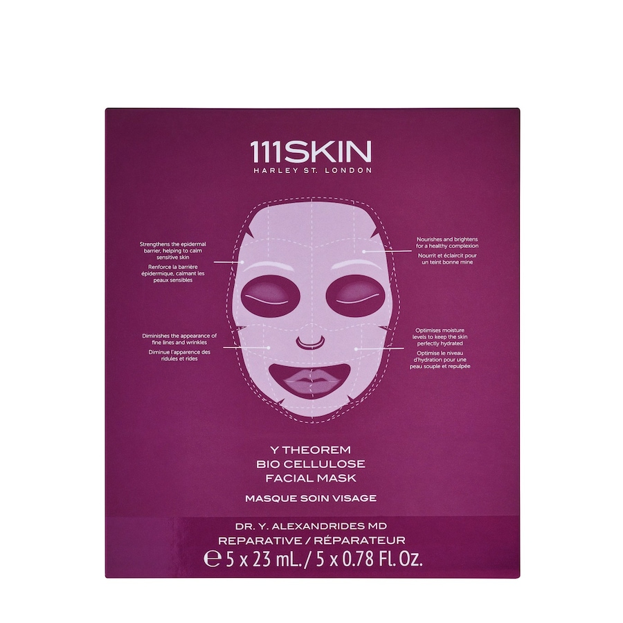 111Skin Y Theorem Bio Cellulose Facial Mask Box Maseczki w płachcie 115 ml