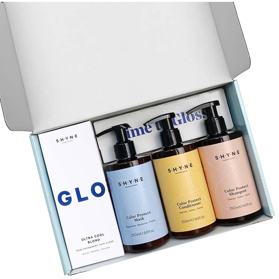 Shyne Time to Gloss Set Zestawy do pielęgnacji włosów 1 ct
