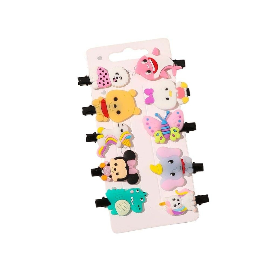 SOHO SOHO Tulle spinka do włosów - zwierzęta Klamry i spinki do włosów 10 ct Nude Damski