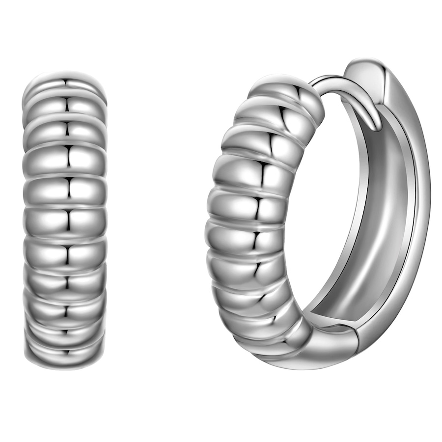 Rafaela Donata Kolczyki z Srebro wysokiej próby w Srebrny Kolczyki koła 1 ct Damski