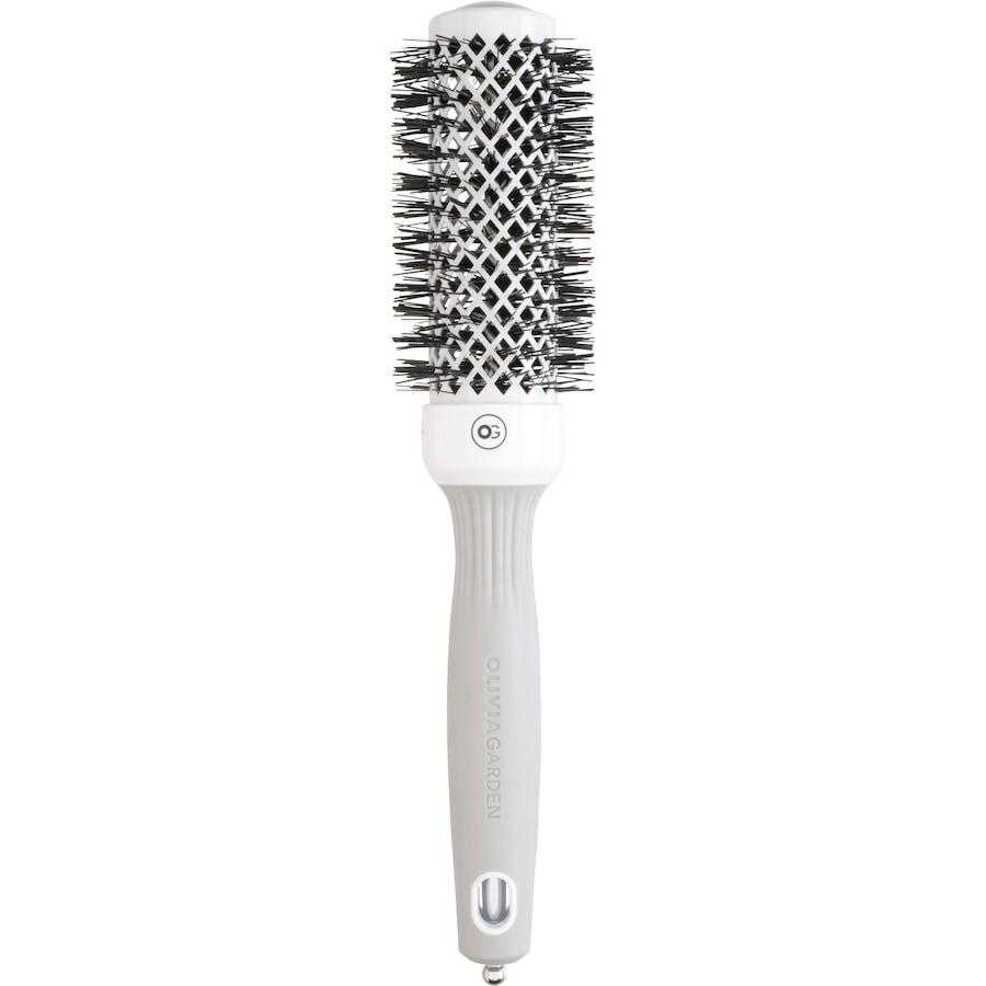 Olivia Garden EXPERT Expert Blowout Shine White & Grey Okragłe szczotki do włosów 1 ct