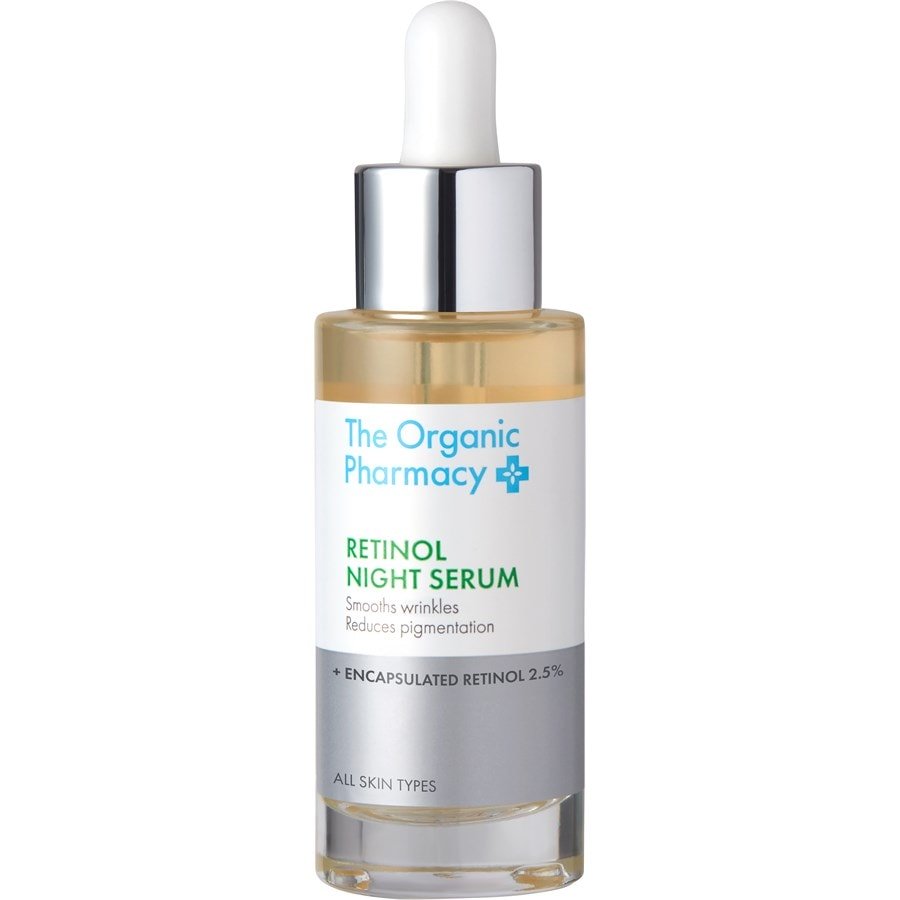 The Organic Pharmacy Serum na noc z retinolem Kolagen do twarzy 30 ml Damski
