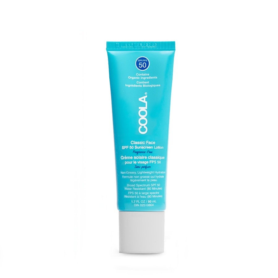 Coola Classic SPF 50 Face Lotion Fragrance-Free Ochrona przeciwsłoneczna 50 ml