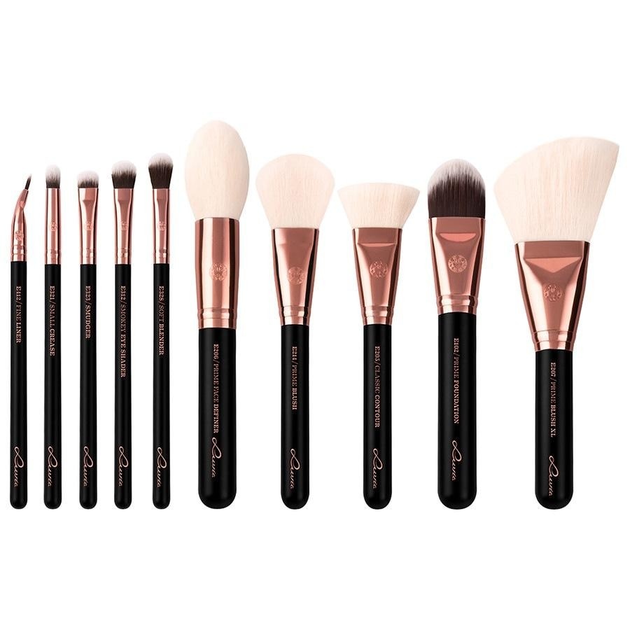 Luvia Essential Brushes - Expansion Set - Black Diamond Zestawy pędzli do makijażu 1 ct 1 szt.