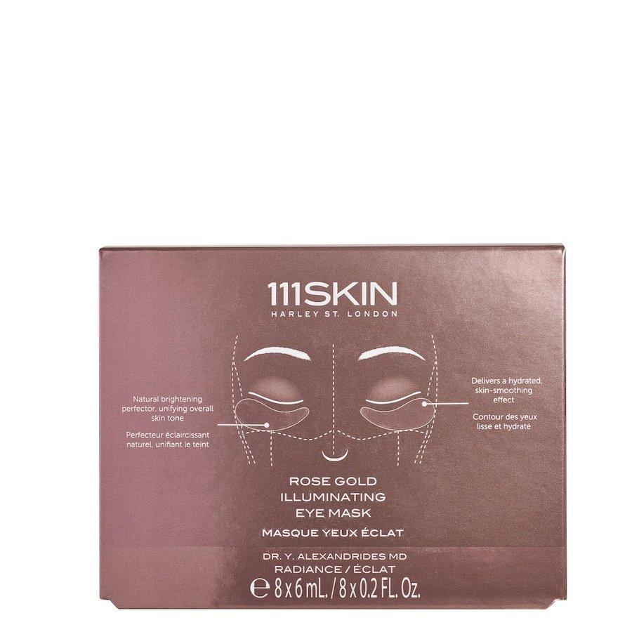 111Skin Rose Gold Illuminating Eye Mask Box Ff Płatki pod oczy 48 ml
