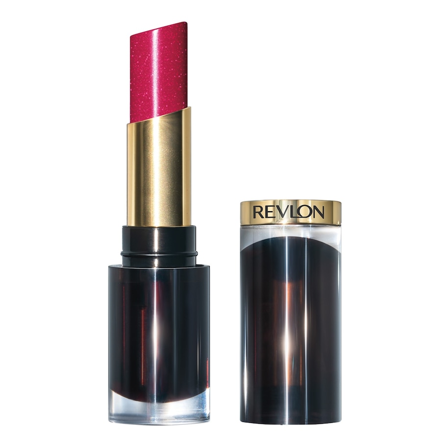 Revlon Revlon Super Lustrous Glass Shine Lipstick Glazed Mauve, pomadka do ust, kremowa i nawilżająca formuła z kwasem hialuronowym, aloesem i kwarcem