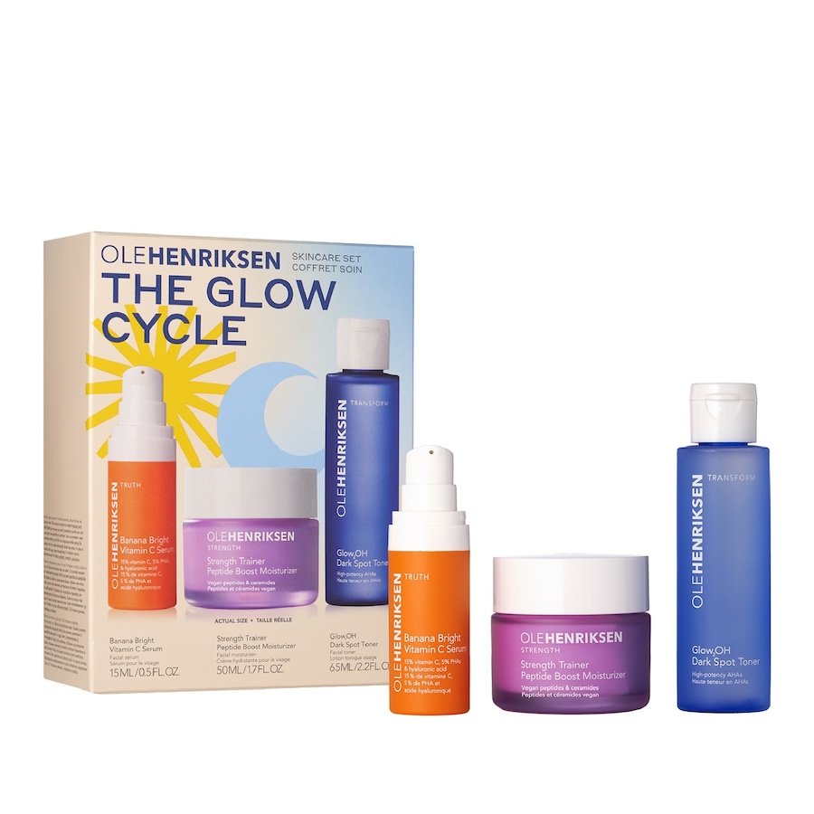 Ole Henriksen Ole Glow Icons Set - Przeciwstarzeniowy zestaw do pielęgnacji twarzy Zestawy do pielęgnacji twarzy 1 ct