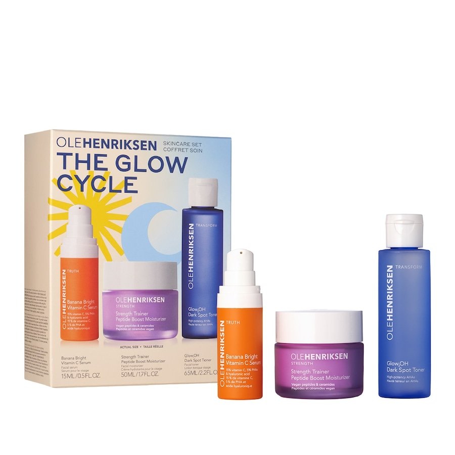 Ole Henriksen Ole Glow Icons Set - Przeciwstarzeniowy zestaw do pielęgnacji twarzy Zestawy do pielęgnacji twarzy 1 ct