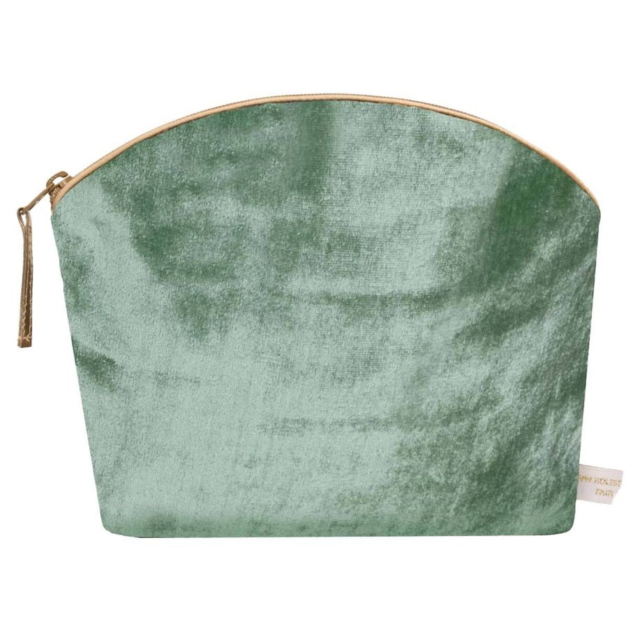 Holistic Silk LAVENDER MAKE UP BAG JADE SILK VELVET Kosmetyczki 1 ct