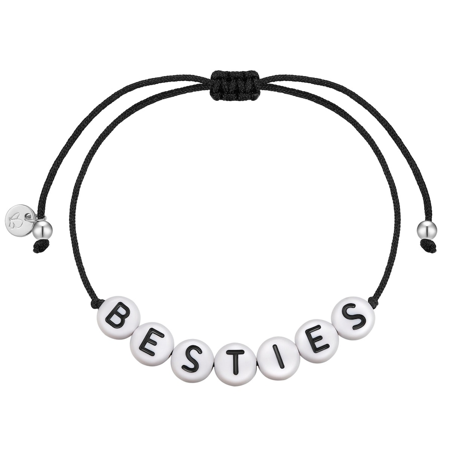 Glanzstücke München Bransoletka BESTIES z srebra próby 925 w kolorze srebrnym Bransoletki 1 ct Damski