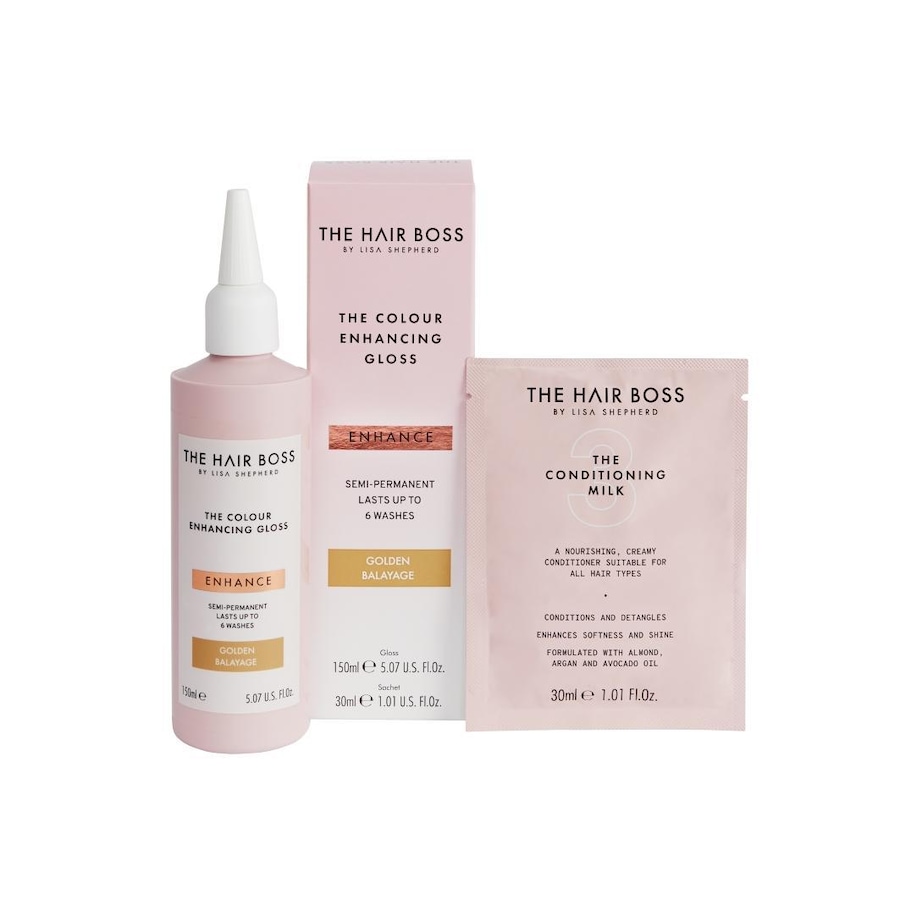 The Hair Boss Rozświetlacz podkreślający ciepły odcień baleyage Tonery do włosów 150 ml