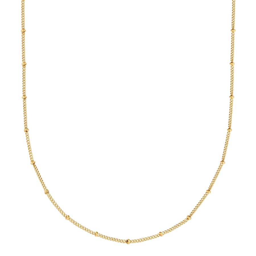 EASTSIDE Łańcuszek Stal nierdzewna Żółte złoto Naszyjniki 1 ct Damski