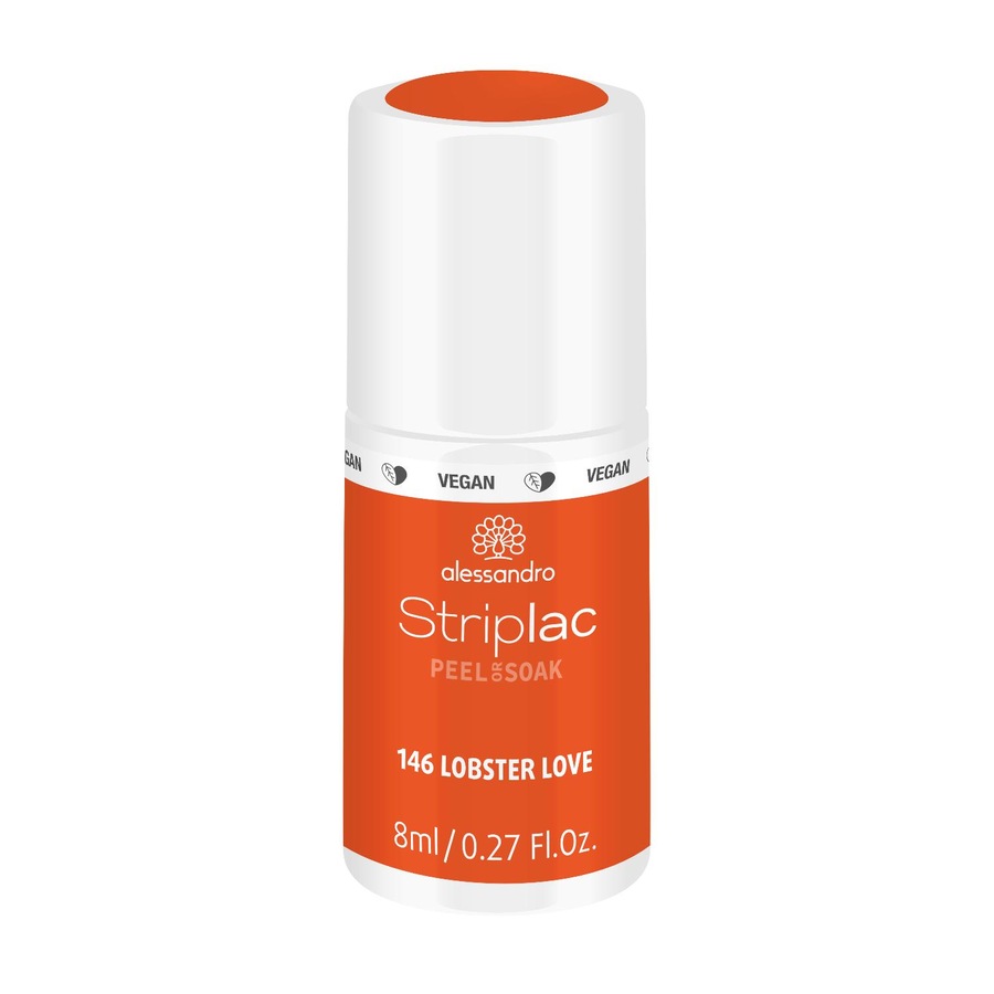 Alessandro Striplac STRIPLAC PEEL OR SOAK - VEGE Lakiery do paznokci 8 ml 146 - LOBSTER LOVE