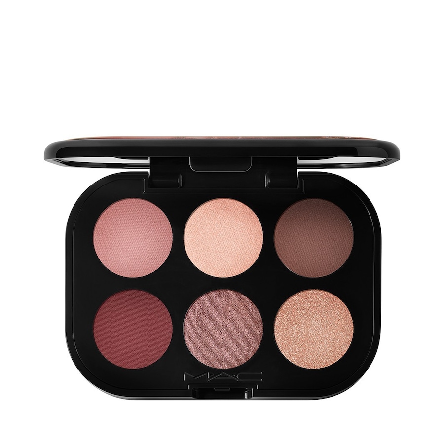 MAC Connect In Colour X6 Eye Shadow Palette Cienie do powiek 6,25 g Embedded in Burgundy