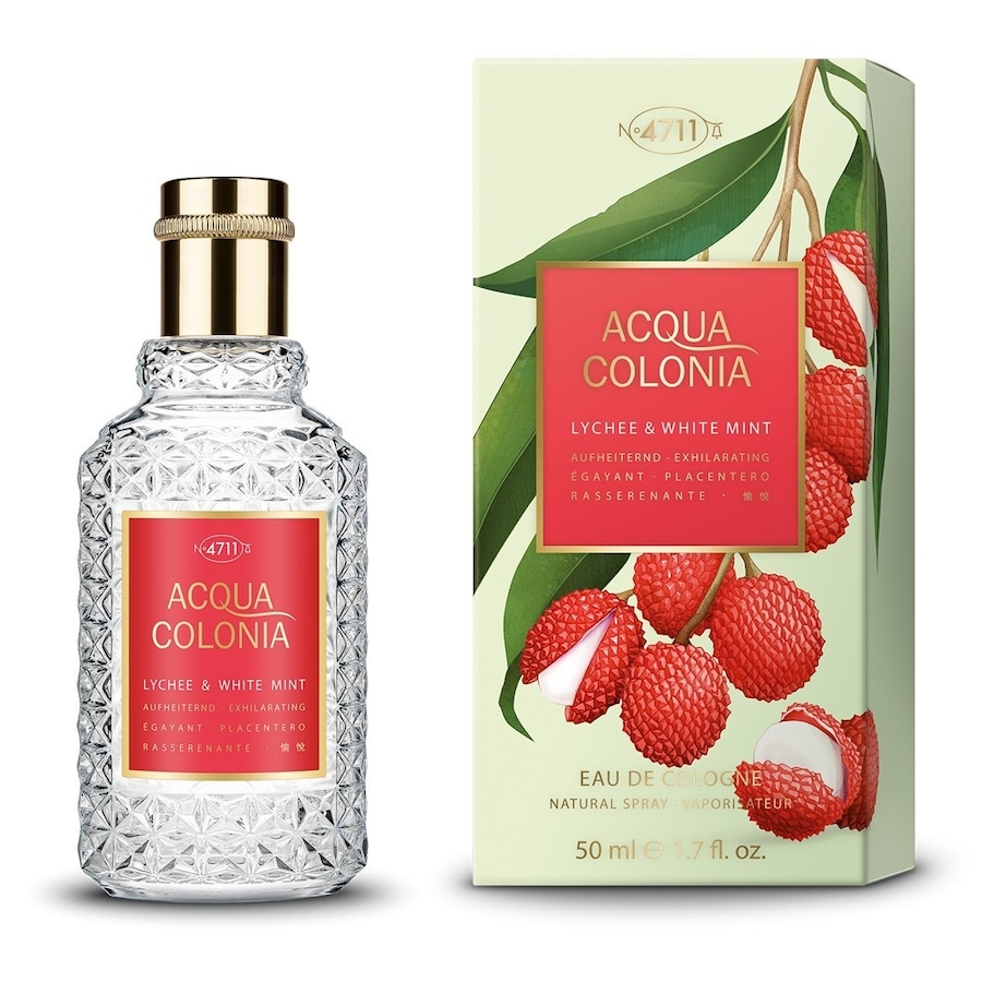 4711 Acqua Colonia Liczi i Biała Mięta Eau de Cologne Spray Woda kolońska 50 ml