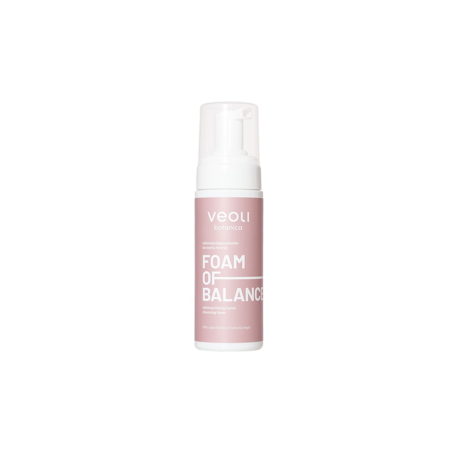 Veoli Botanica FOAM OF BALANCE Seboregulująca pianka do mycia twarzy Pianki do twarzy 150 ml
