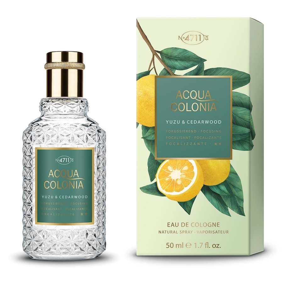 4711 Acqua Colonia Yuzu & Cedarwood Woda kolońska 50 ml Cedarwood & Yuzu