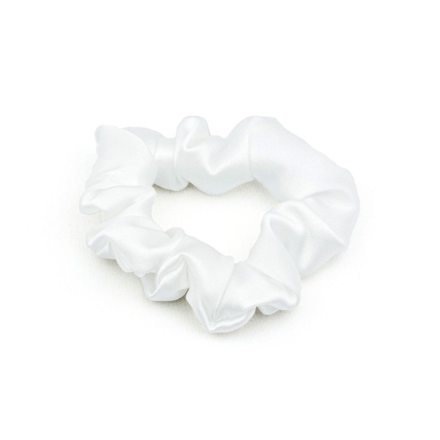 So fluffy Jedwabna gumka Gumki do włosów 1 ct Biały