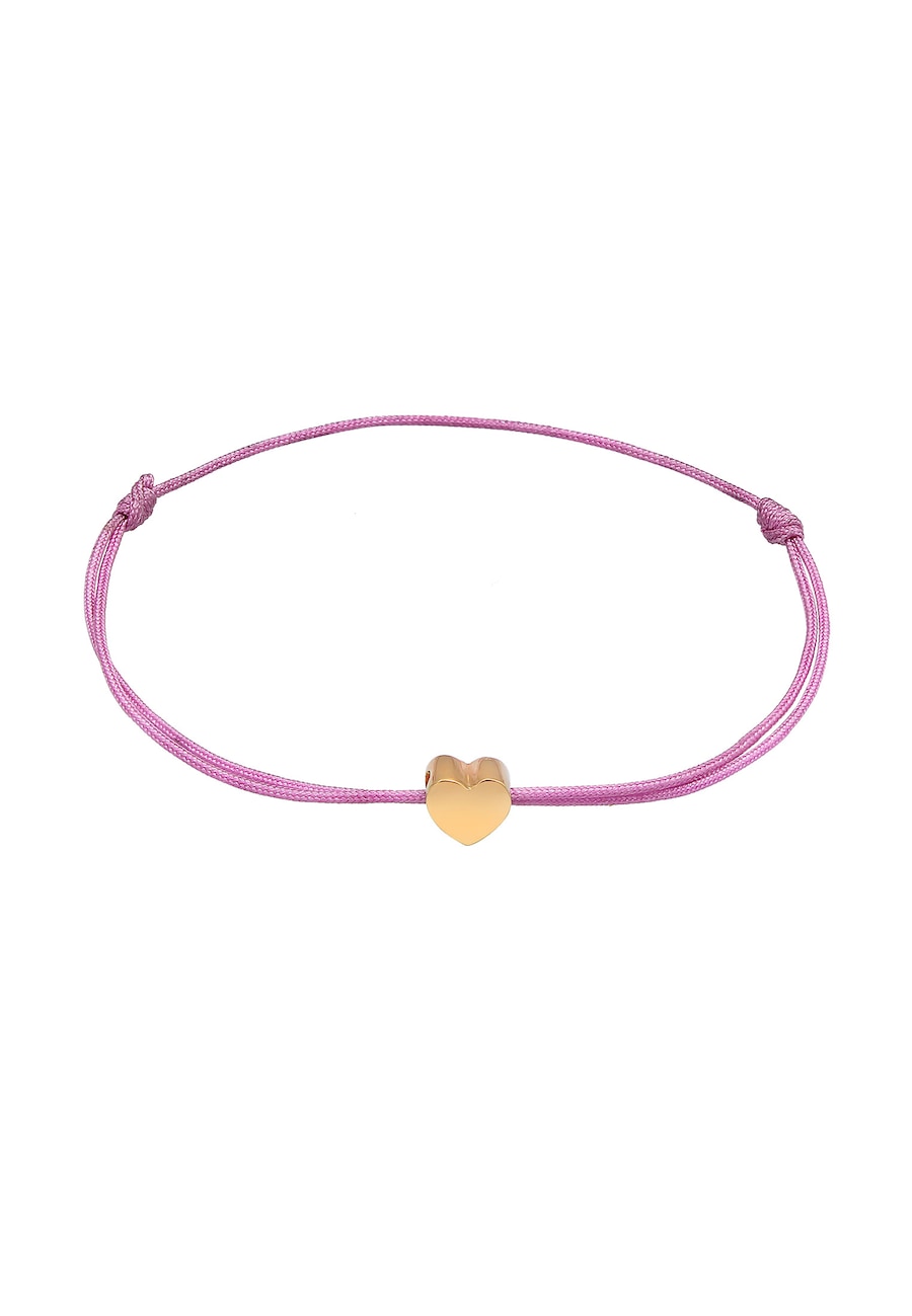 Elli Damski wisiorek serce trend w srebrze próby 925 Sterling Silver Bransoletki 1 ct